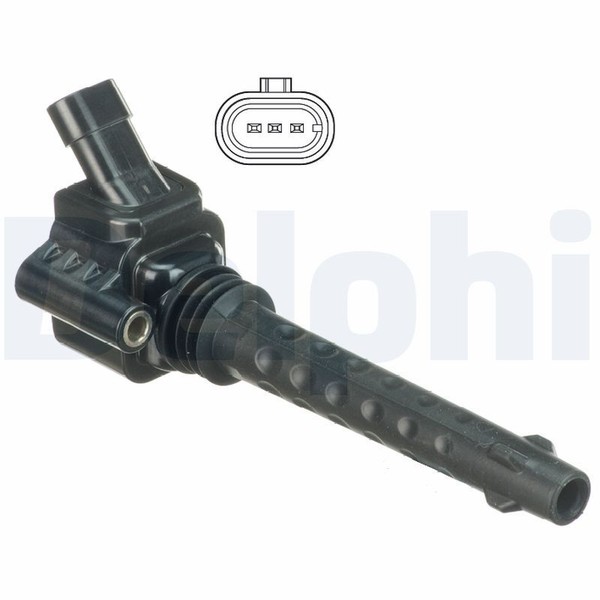 Delphi GN10528-12B1 ZüNdspule FüR Abarth Alfa Romeo Passend FüR Fiat Lancia-image