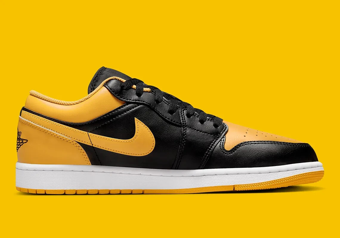 Air Jordan 1 Low \"Yellow Orche\" スニーカー Jordan 1 Low Yellow Ochre Men's - 553558-072 - US