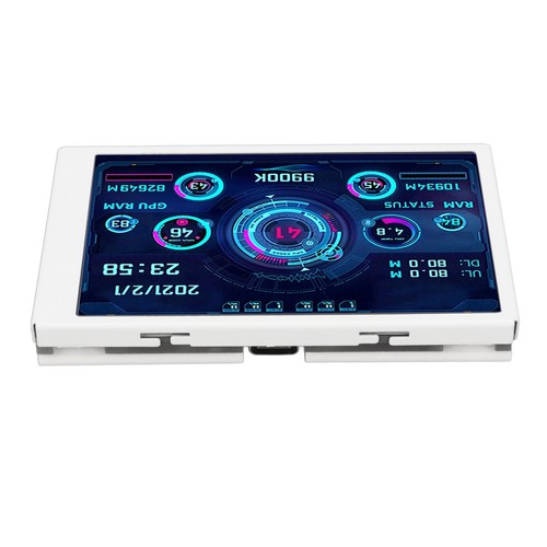 (Weiß)3 5 Zoll PC Temperaturanzeige Computer Echtzeit Datenmonitor PC AIDA64 - Bild 12 von 23