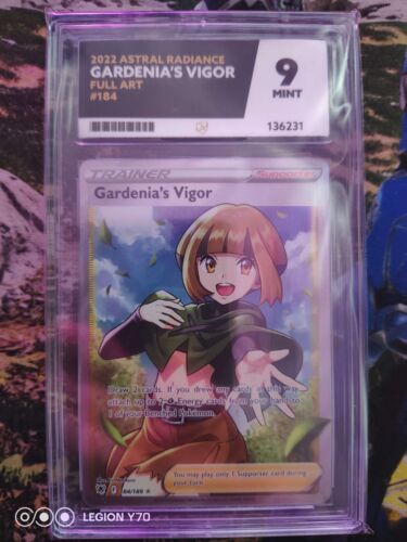 Gardenia's Vigor - Astral Radiance 184/189 - MINT 9 - Full Art Pokemon - Picture 1 of 1