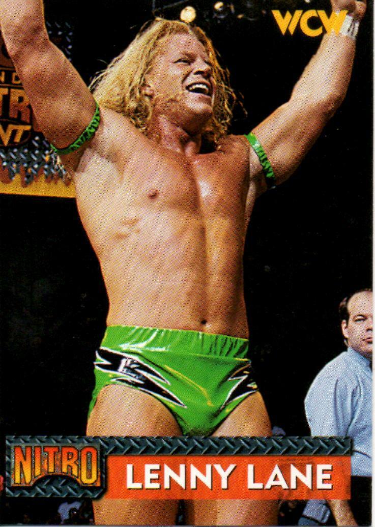 Lenny Lane WCW NWO Nitro Pro Wrestling Trading Card Topps