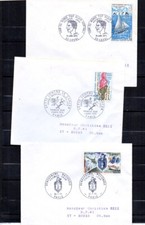Lot 3 Enveloppes Premier Jour 1970