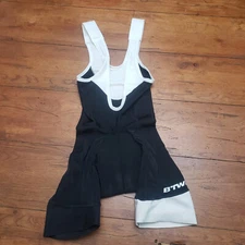 BTwin Womens XXS? Cycling Bibshorts Compression Shorts Bib 7"in 10.5"