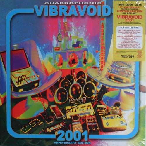 LP VIBRAVOID 2001 - 15th Anniversary Edition (4LP) Krauted Mind Rec. Kmr 003/4 - Picture 2 of 3