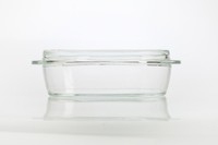 Glas Butterdose Mit Deckel