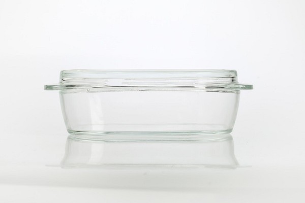 Glas Butterdose Mit Deckel-image