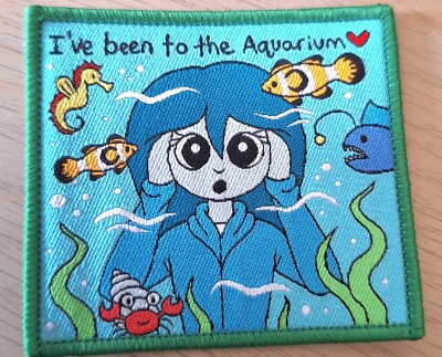 Girlguiding Brownie Guide Regenbögen Waldläufer Aquarium Stoffabzeichen