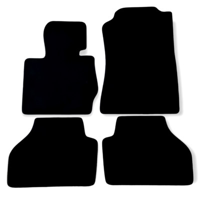 Car Floor Mats For BMW X4 F26 MX4 Velour Waterproof Black Carpet Auto Liners New