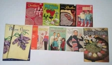 Vintage Coats Clark Doilies Edgings Old Favorites 1950s-60s Lot 5