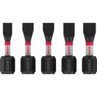 Bosch PRO 5 Piece Impact Slotted Screwdriver Bit Set