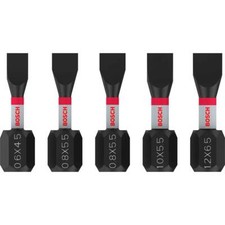 Bosch PRO 5-teiliges Schlag-Schlitz-Schraubendreher-Bit-Set