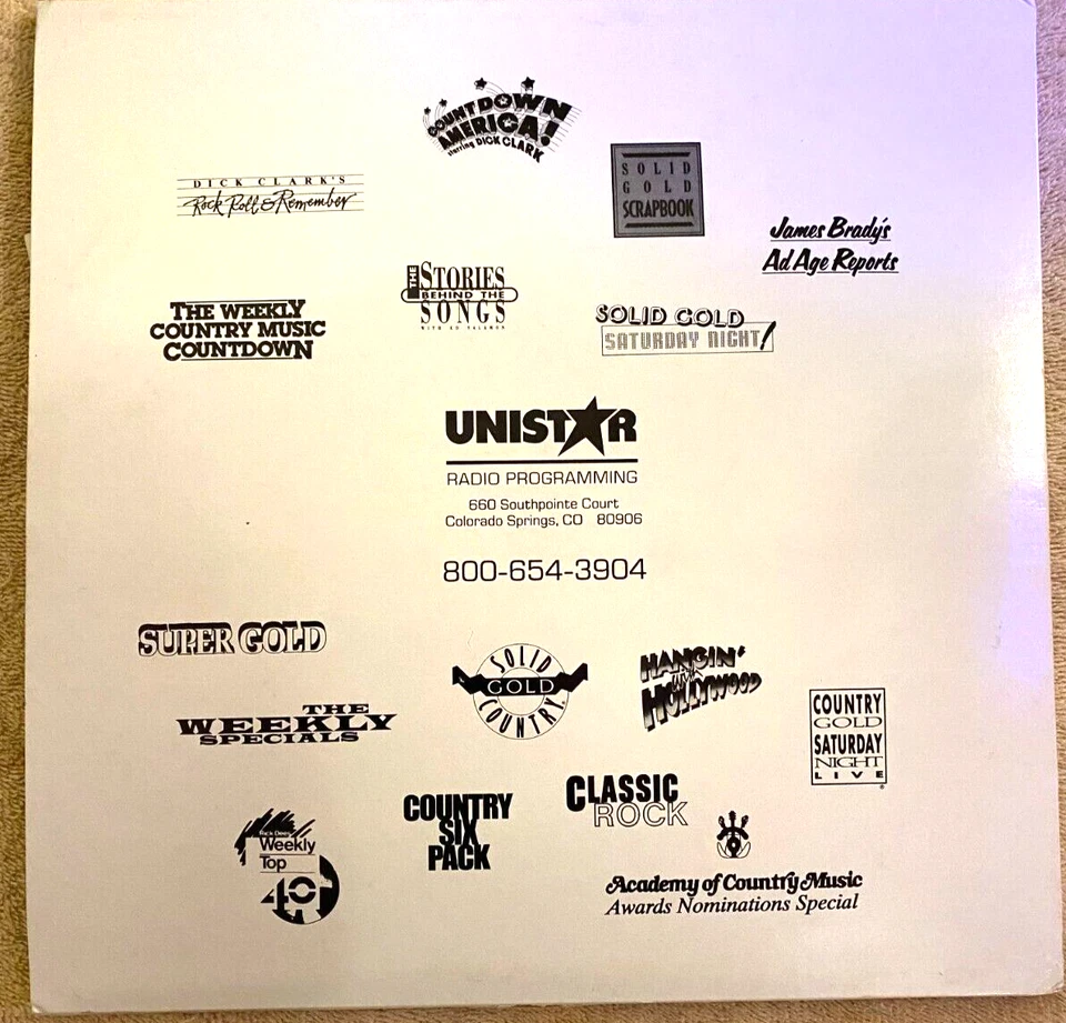 9/21/90 DICK CLARKS ROCK, ROLL & REMEMBER GARY LEWIS TRIBUTE, 8 HITS/8INTERVIEWS - Image 3 of 4