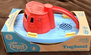 green toys tugboat