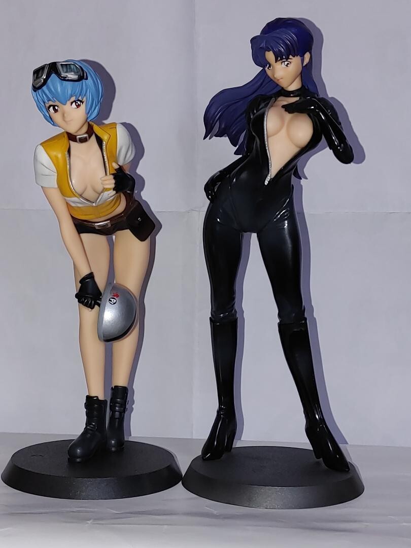 Neon Genesis Evangelion Rei Ayanami & Misato Katsuragi Motor