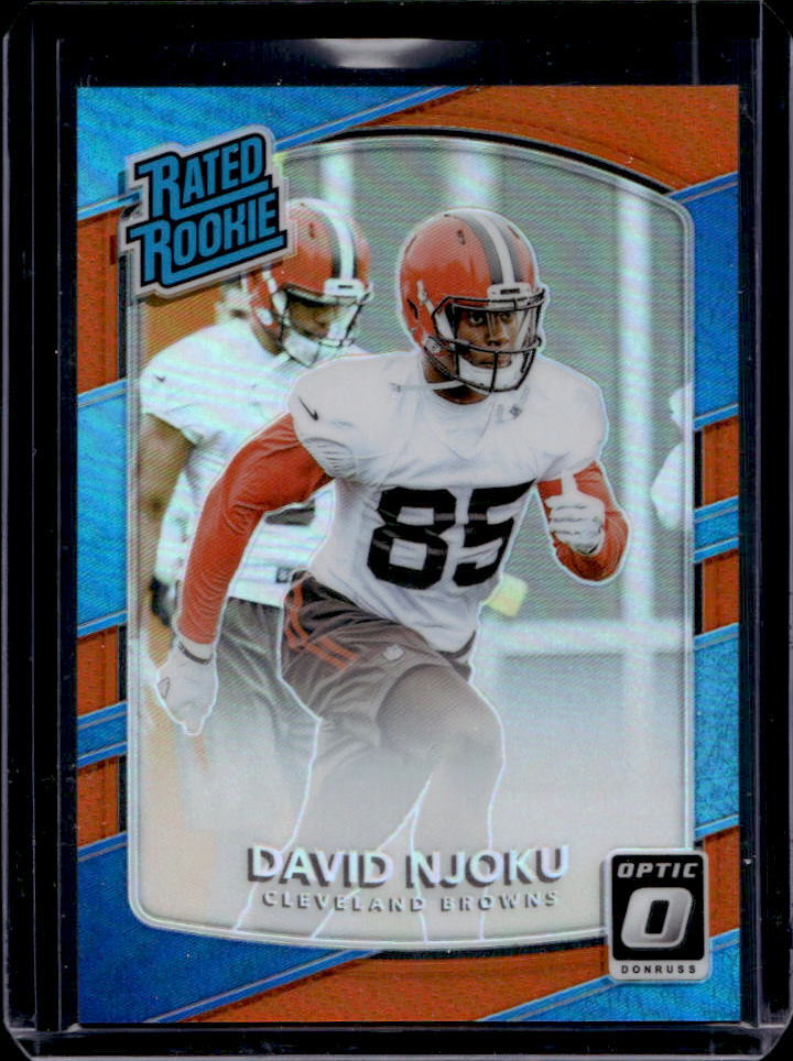 2017 Donruss Optic David Njoku Orange RC #17/199 #164 Browns