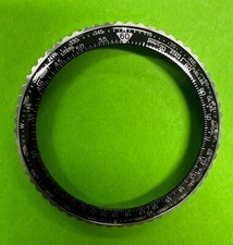 SEIKO SND253 BEZEL 7T92-0CF0 FLIGHT MASTER SKS195P1 V657-8120 BLACK ROTATING New