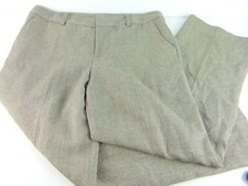 Chaps Gray Wool Blend Dress Pants Womens 16