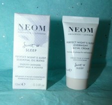 NEW NEOM ORGANICS Scent To Sleep Essential Oil  Overnight Facial Cream