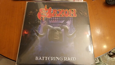 SAXON LP BATTERING RAM 2015 SEALED MADE GERMANY GATEFOLD