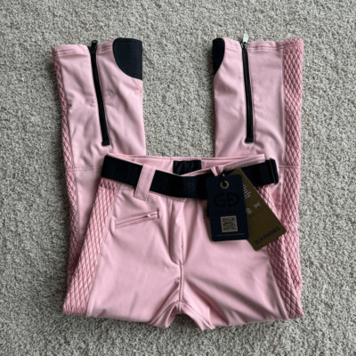 Goldbergh Brooke Pippa Ski Pants Pink Cotton Candy NWT SIZE US 10 Waterproof