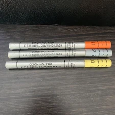 Dixon No 7400 F.T.R. Refill Drawing Leads in Tubes 11, 22 & 33