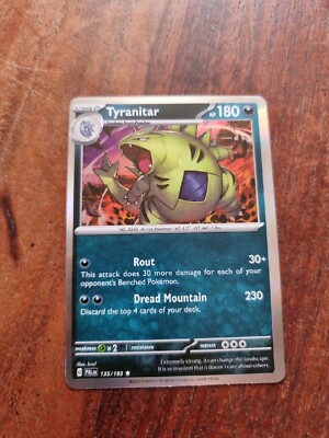Tyranitar (135/193) (Holo) Paldea Evolved - Pokemon TCG [Near Mint]