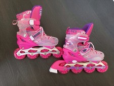 M-GRO Anfänger Inline Rollschuhe Skates Medium UK 1-4