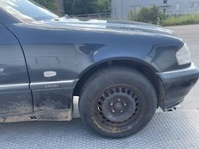 Mercedes Benz W202 C Klasse Kotfl&uuml;gel Rechts 189 Schwarz