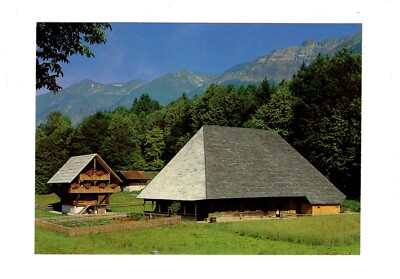 Postcard open-air museum Ballenberg ob Brienz/Switzerland