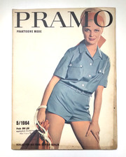 PRAMO Praktische Mode Zeitschrift Kleidung 1964 Heft 5 mit Schnittmuster