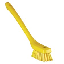 Remco 41856 1 73/100 In W Scrub Brush, Stiff, 12 In L Handle, 4 33/100 In L