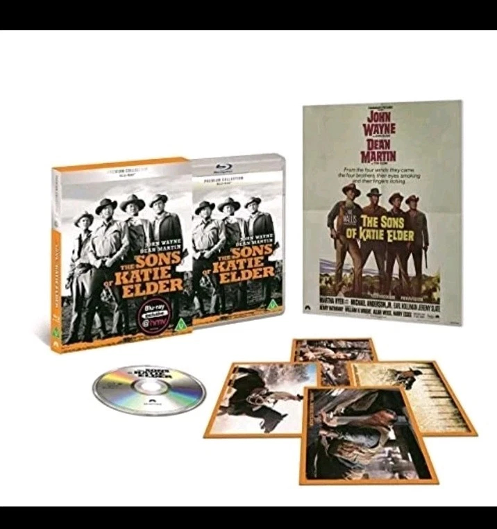 THE SONS OF KATIE ELDER Blu Ray Premium Collection. - DVD  2020 Cheap Fast - Image 2 of 2
