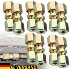 10x Schnell-verbinder Für Bremsleitung Din 5 Mm 3/16 Ohne Bördeln Bördelgerät