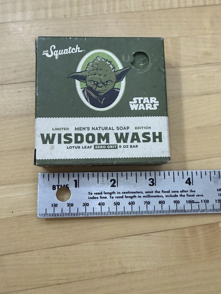 Dr. Squatch x Star Wars Limited Edition Soap Bar 5 Oz Wisdom Wash Yoda - Image 2 of 4