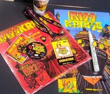 KISS Kruise 2025 Vegas Kollection Ace Frehely Candle Record Pick Cup Poster More