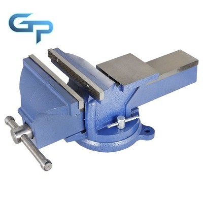 8'' Mechanic Bench Vise Table Top Clamp Press Locking Swivel Base Heavy