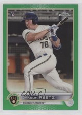 2022 Topps Chrome Green Refractor 62/99 Jakson Reetz #157 0b1f