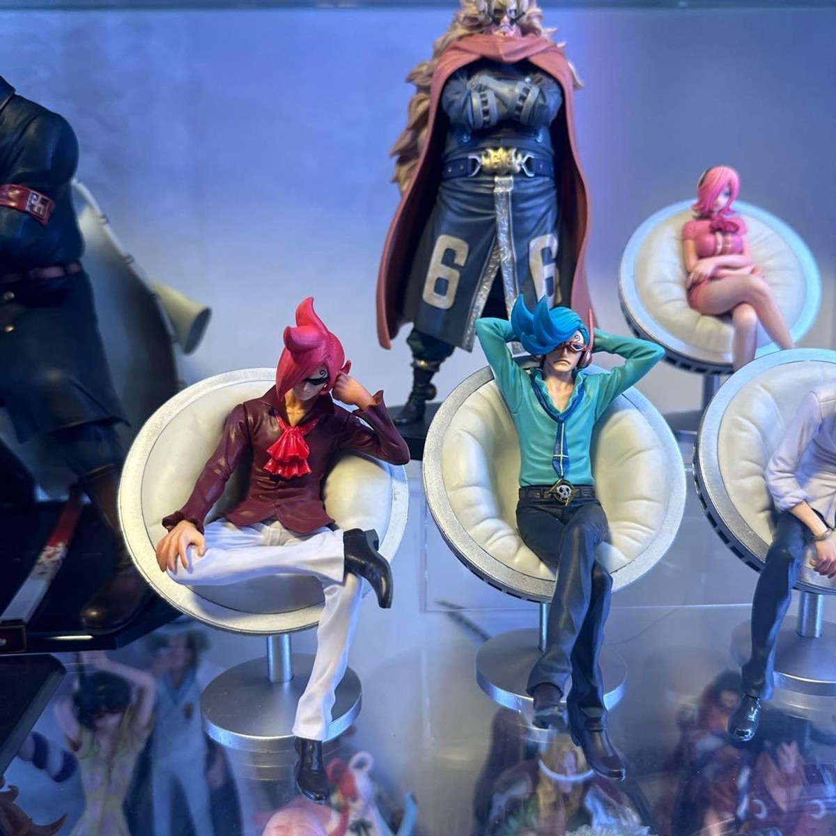 One Piece DXF Vinsmoke Family Figure Set - Sanji, Yonji, Niji