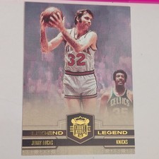 Panini 2009-10 Court Kings Legend Jerry Lucas #110 Knicks Serial #153/450