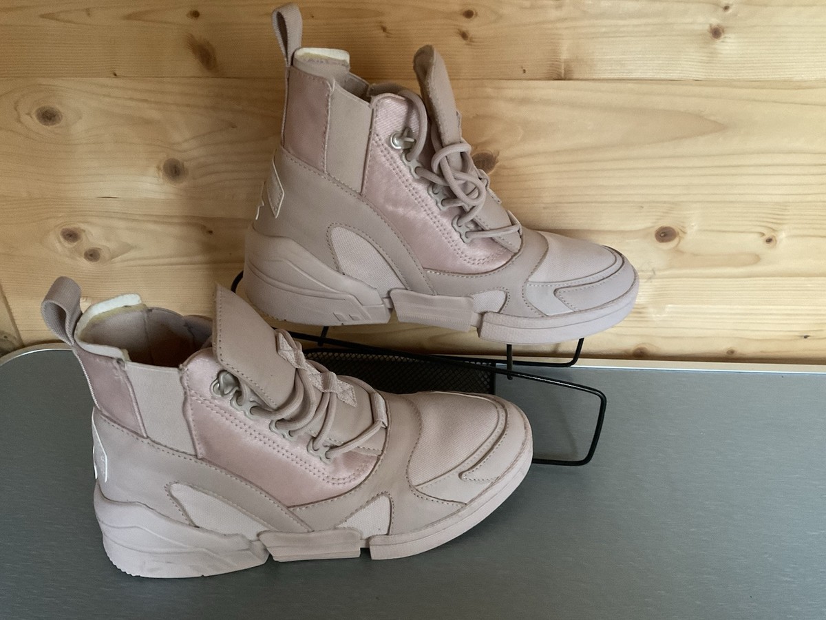 Converse Womens CPX Chelsea Hi Top Black Ice Still Red Shoes Size UK  EXCELLENT