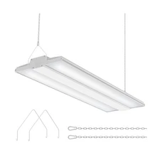 400W LED High Bay Shop Light 60,000LM, 2.2FT High Bay LED Warehouse Light UL ...