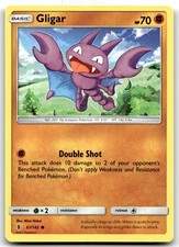 Gligar 67/145 SM - Guardians Rising Common Normal Pokemon TCG LP
