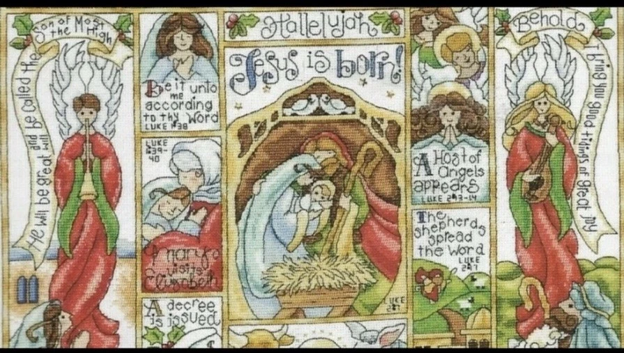Nativity Story Counted Cross Stitch Kit - Image 3 of 4