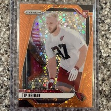 2024 Panini Prizm #391 Tip Reiman Orange Disco Prizm NM Arizona Cardinals 