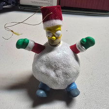 Kurt S. Adler The Simpsons Homer in Snow Ball Christmas Ornament 2007