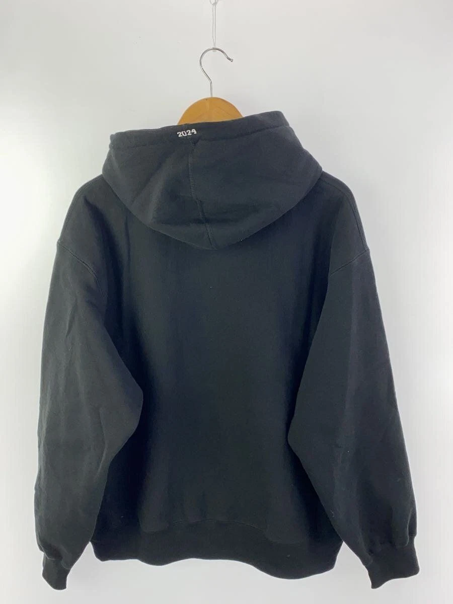 Supreme Felpa con Cappuccio 24AW Box Logo Felpa con Cappuccio L Cotone Nero Usata