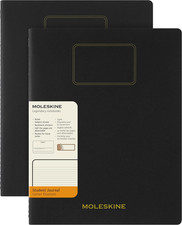 Moleskine Student Cahier Journal, Soft Cover, Ruled/Lined, XXL 8.5" X 11" , Bla