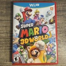 Super Mario 3D World Wii U CIB Authentic Tested Nintendo Working Not For Resale