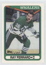 1990-91 Topps Tiffany Ray Ferraro #336 0a7