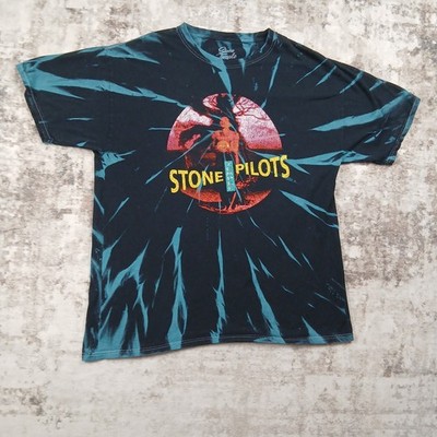 Stone Temple Pilots T Shirt Mens Large Tie Dye